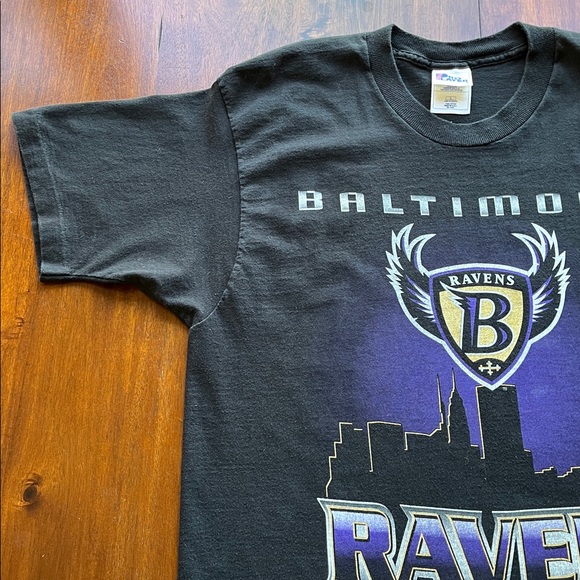 Vintage ‘96 Baltimore Ravens T-Shirt Size L - Picture 4 of 15